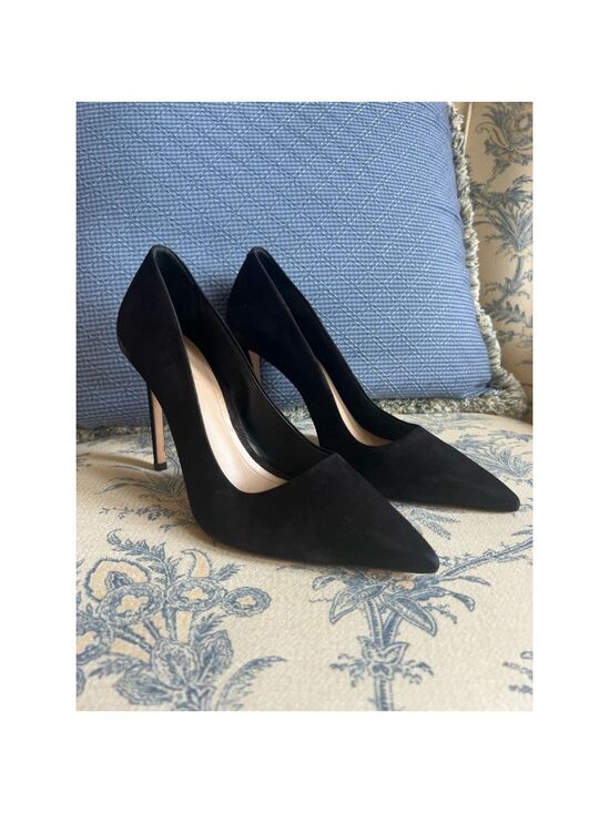 Schutz Shoes - NWOB Schutz Black Suede Pointed Toe Heels Size 8.5B